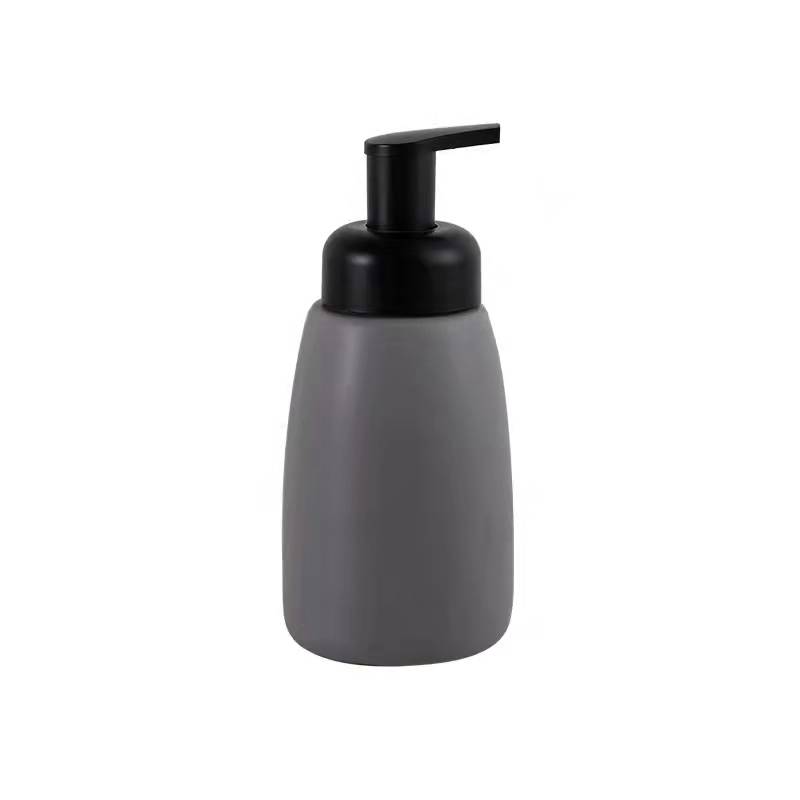 400ml porcelain shampoo bottles with foam pump