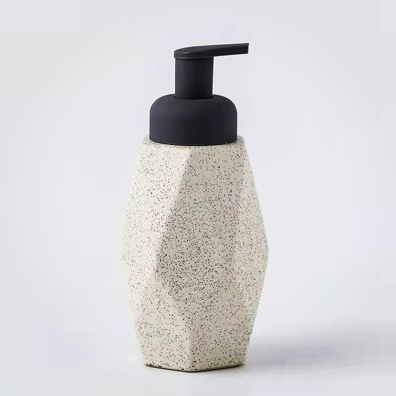 300ml porcelain shampoo bottles with foam pump