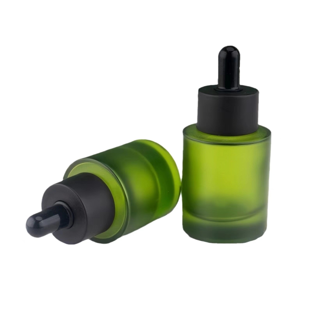 30ml green dropper bottle