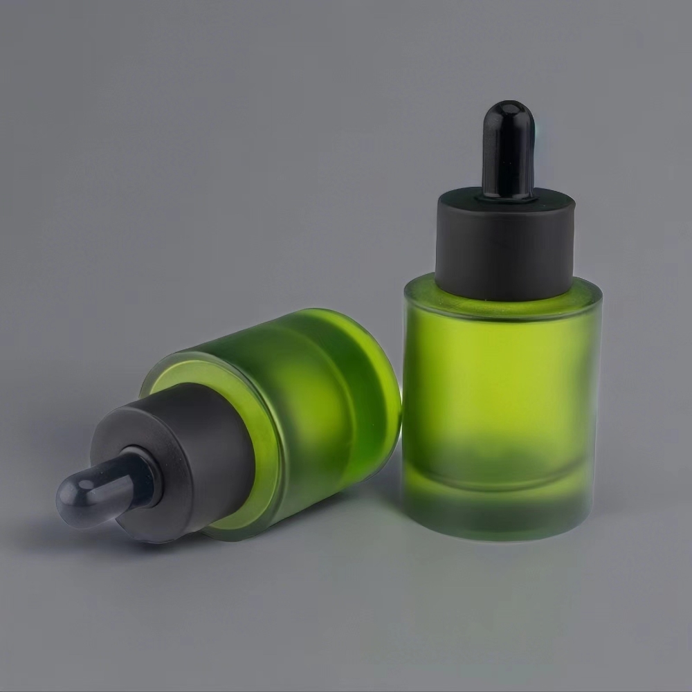 30ml green dropper bottle